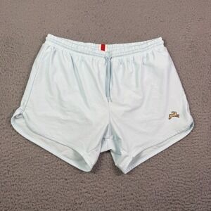 Tracksmith Van Cortlandt Shorts Mens S Light Blue 4" Drawstring Running Lined